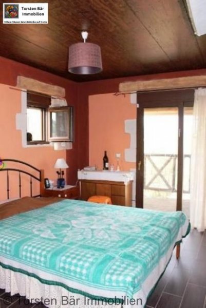 Selia Apokoronas Kreta Selia Apokoronas einzigartige Dorfvilla mit sep. Studio und Meerblick Haus kaufen